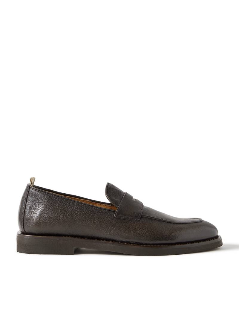 Officine Creative - Opera Flexi 101 Deerskin Penny Loafers - Men - Brown - EU 40.5 von Officine Creative