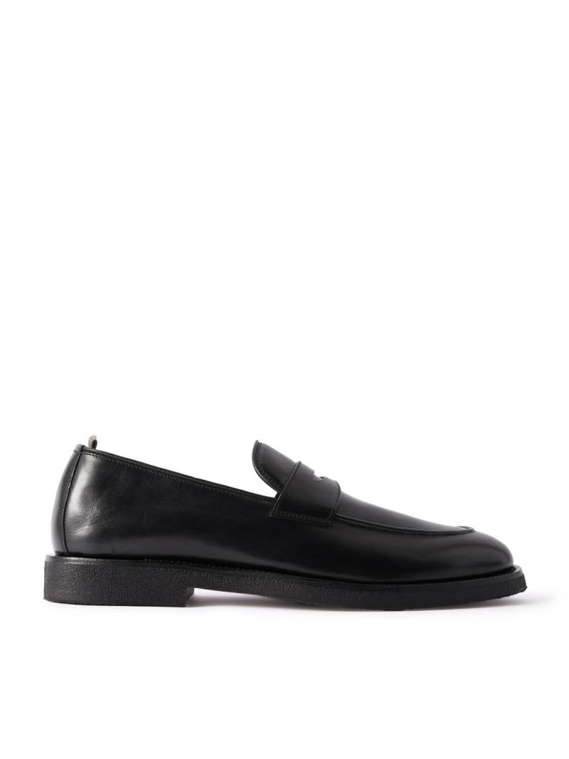 Officine Creative - Opera Flexi 101 Leather Penny Loafers - Men - Black - EU 41 von Officine Creative