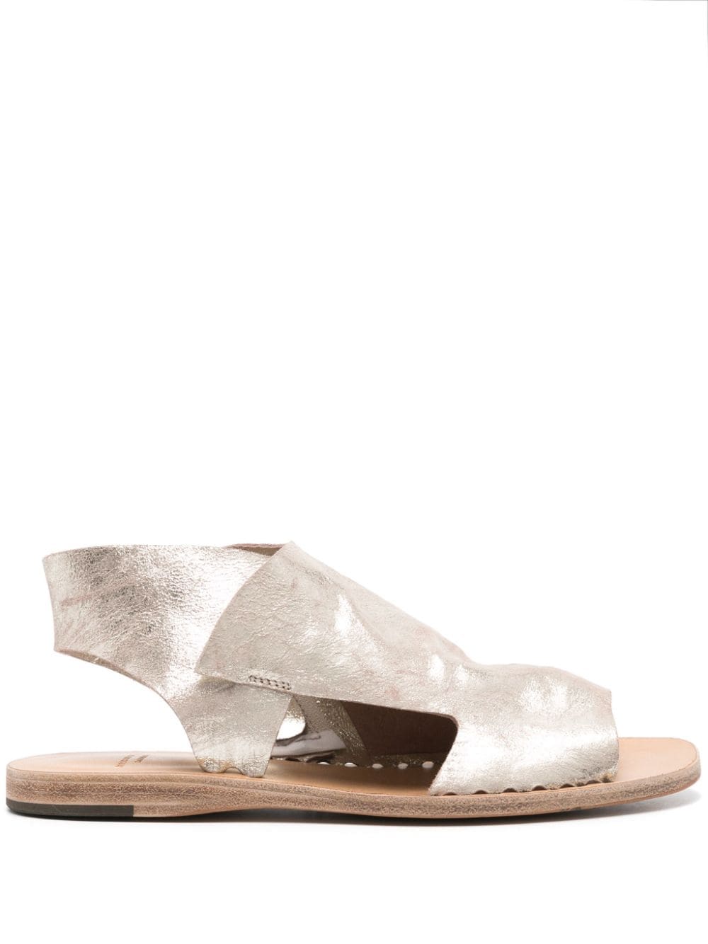 Officine Creative Sandalen im Metallic-Look - Gold von Officine Creative