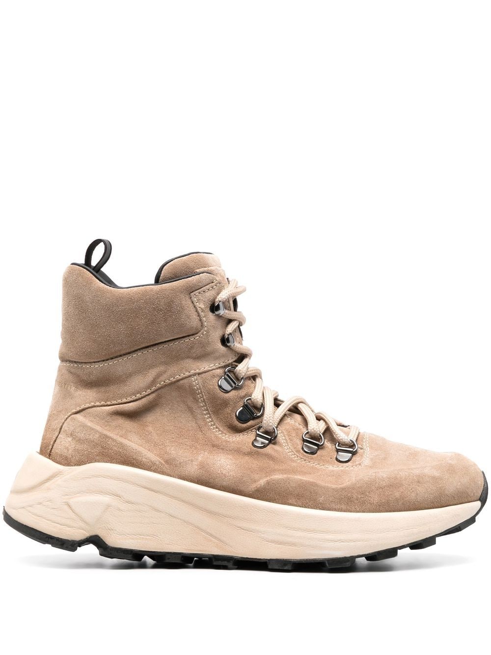 Officine Creative Schnürstiefel aus Wildleder - Nude von Officine Creative