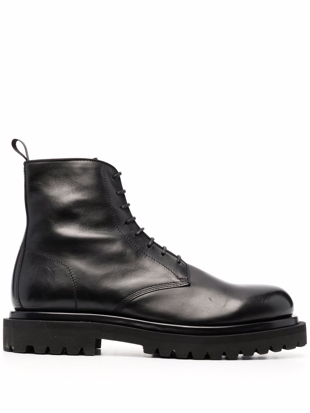 Officine Creative Stiefel mit Glanzoptik - Schwarz von Officine Creative