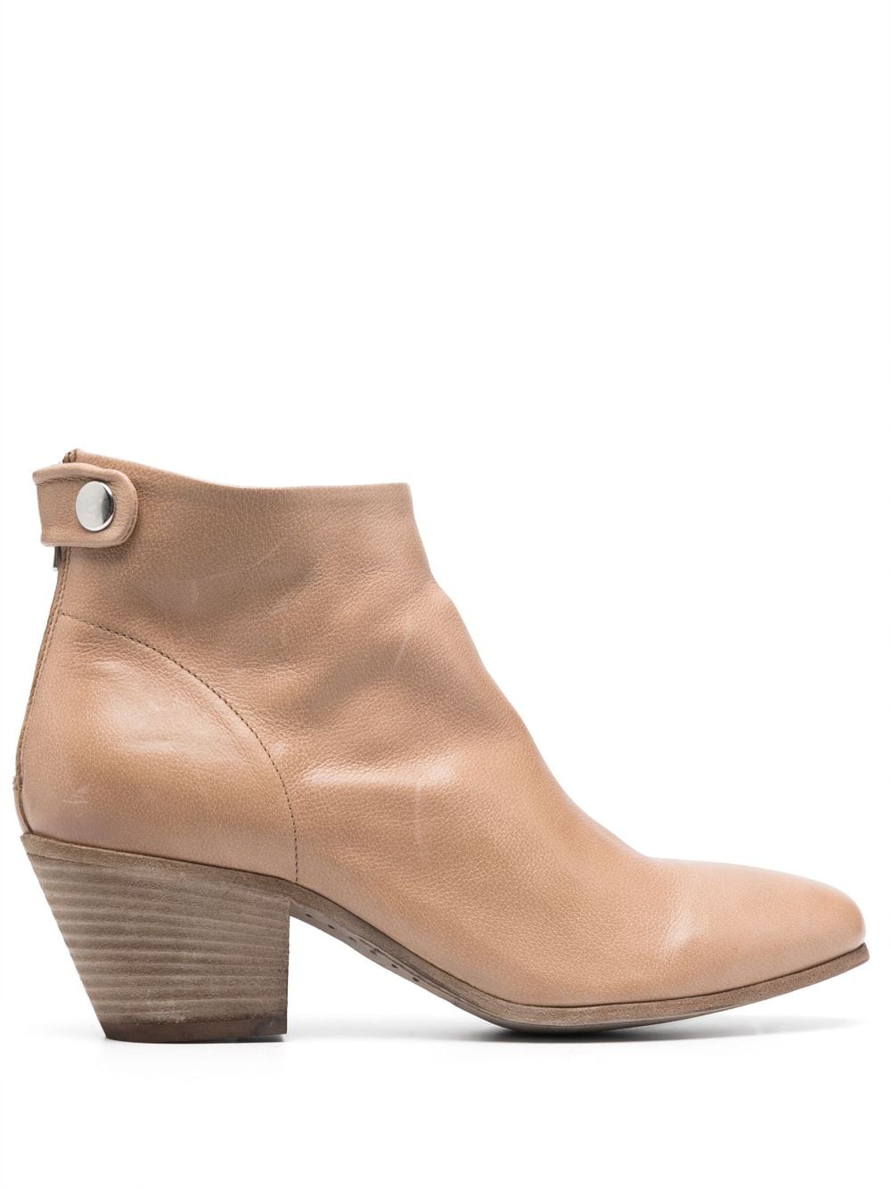 Officine Creative Stiefel mit mandelförmiger Kappe - Nude von Officine Creative