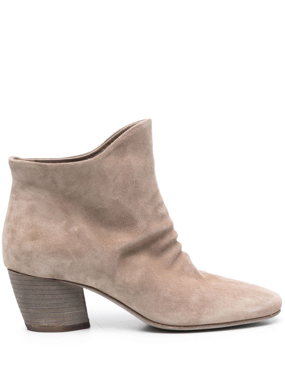 Officine Creative Stiefeletten aus Wildleder 60mm - Nude von Officine Creative