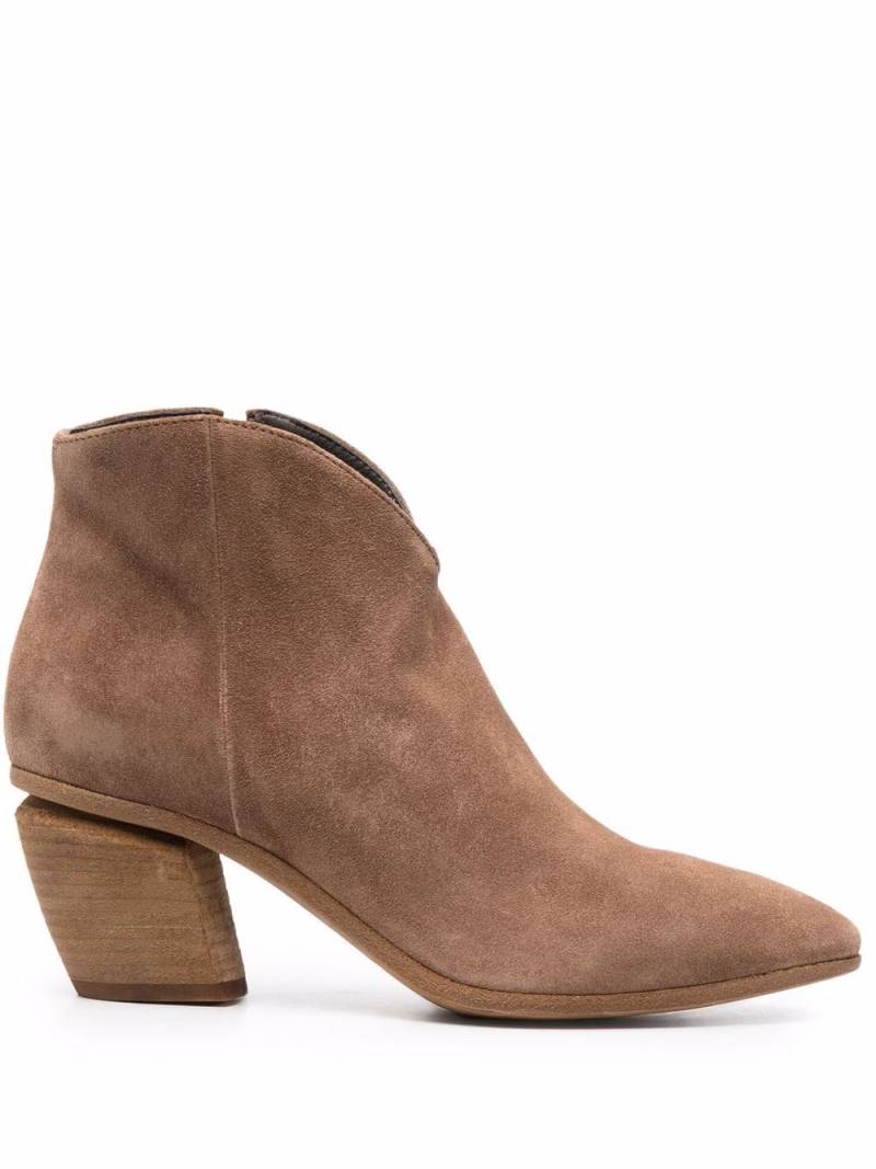 Officine Creative Stiefeletten aus Wildleder - Nude von Officine Creative