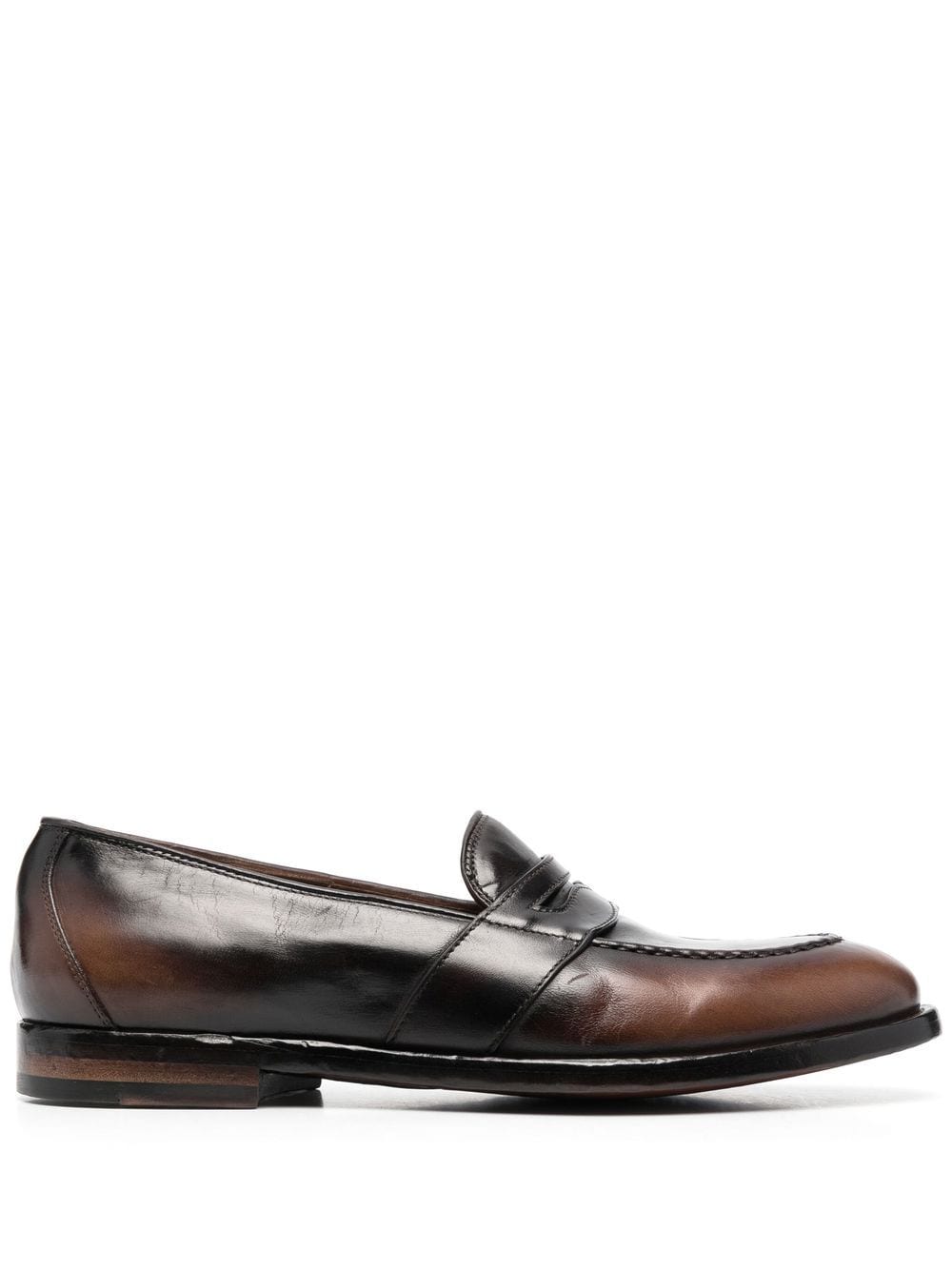 Officine Creative Temple Penny-Loafer - Braun von Officine Creative