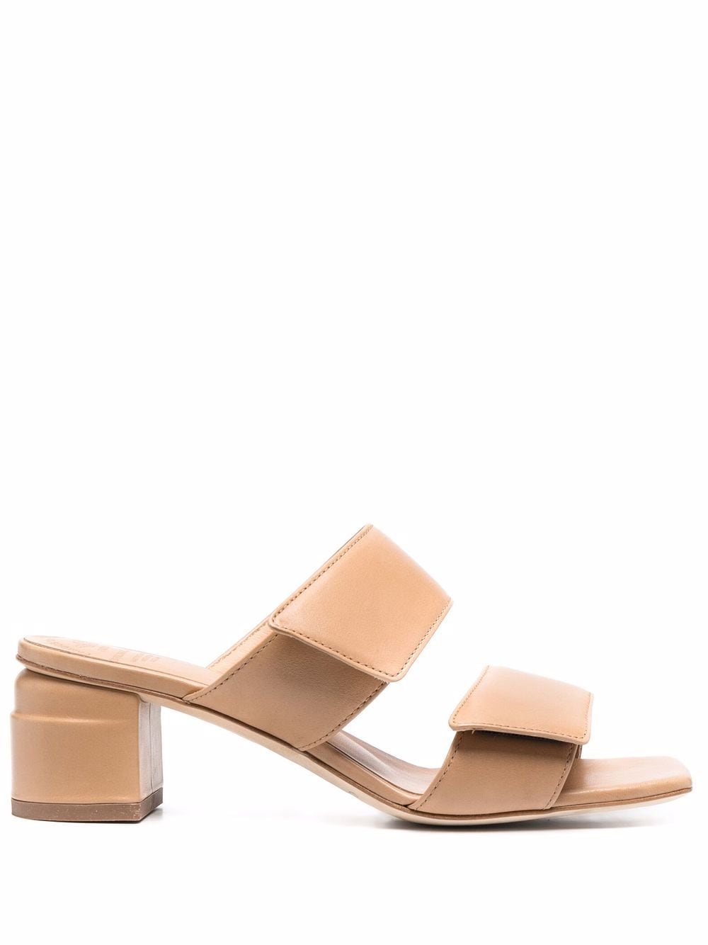 Officine Creative Mules mit Blockabsatz - Nude von Officine Creative