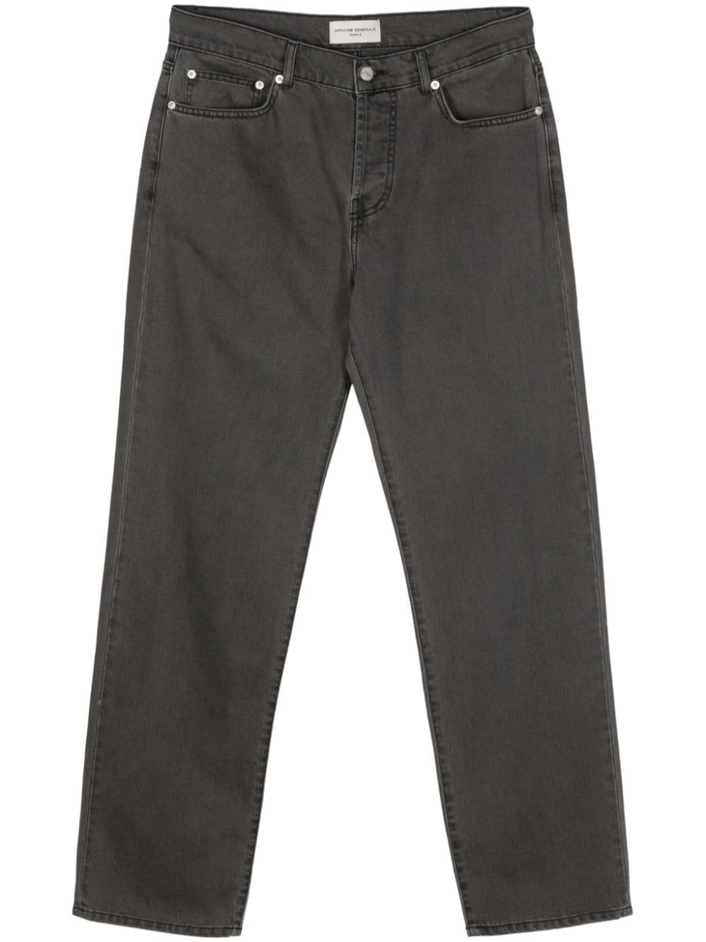 Officine Generale Gerade 'Tyler' Jeans - Grau von Officine Generale