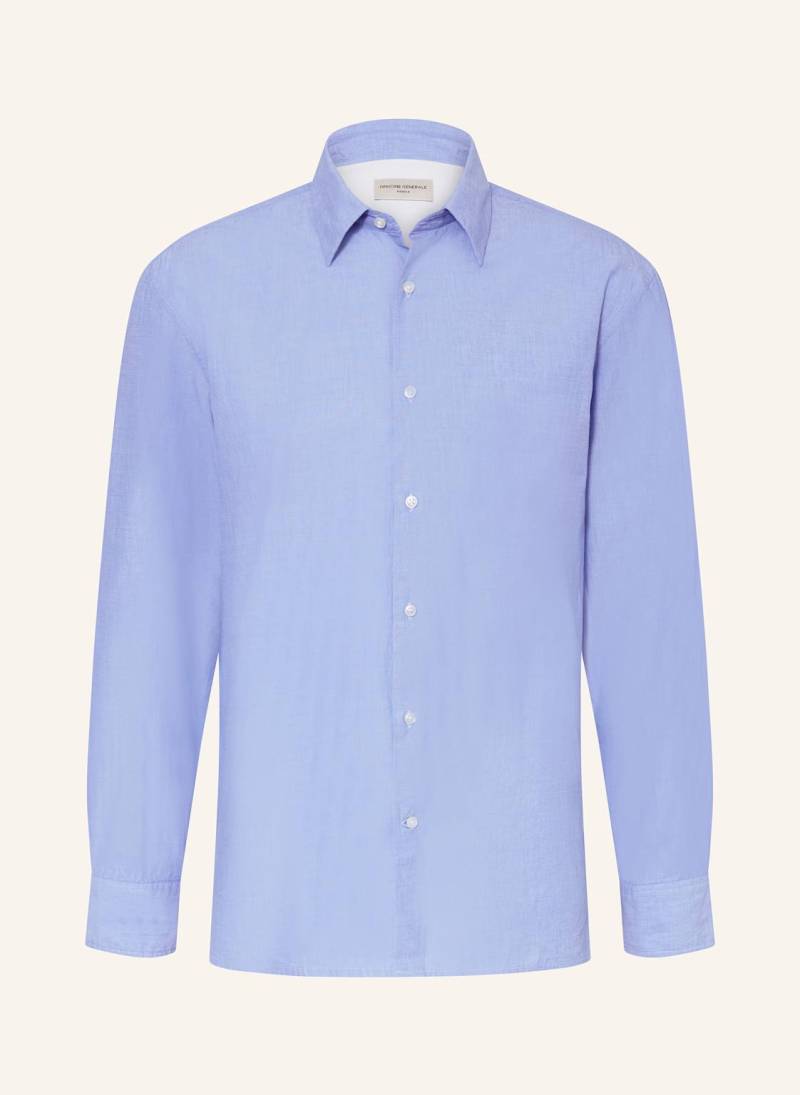 Officine Générale Hemd Gad Comfort Fit blau von Officine Générale