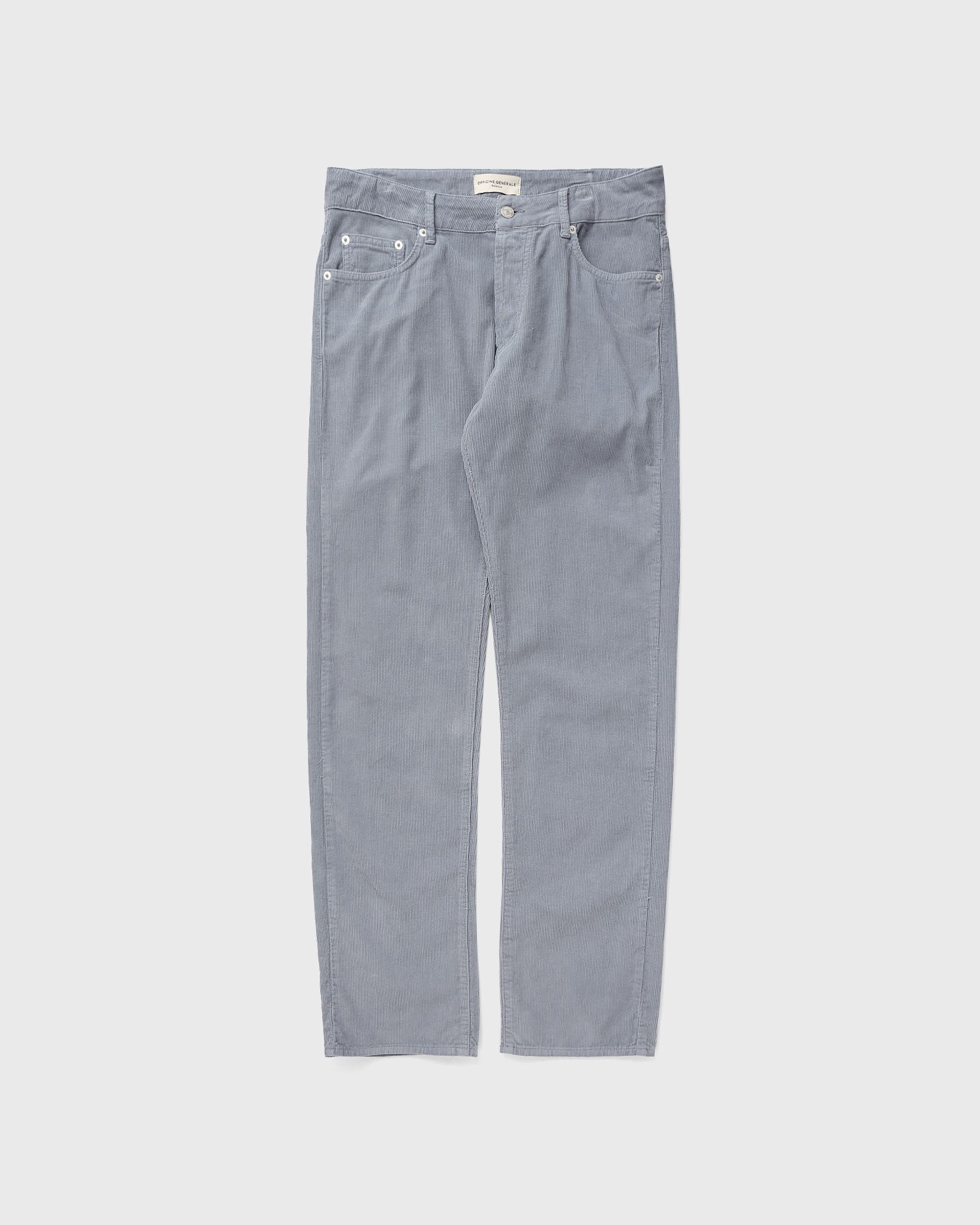 Officine Générale JAMES PGMT DYE BABY CORDUROY 5PKT men Jeans blue in Größe:L von Officine Générale