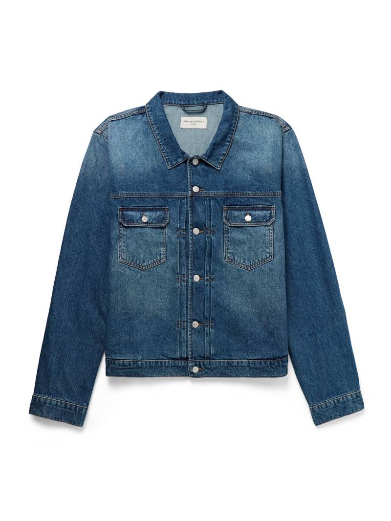 Officine Générale - Loick Denim Jacket - Men - Blue - XL von Officine Générale