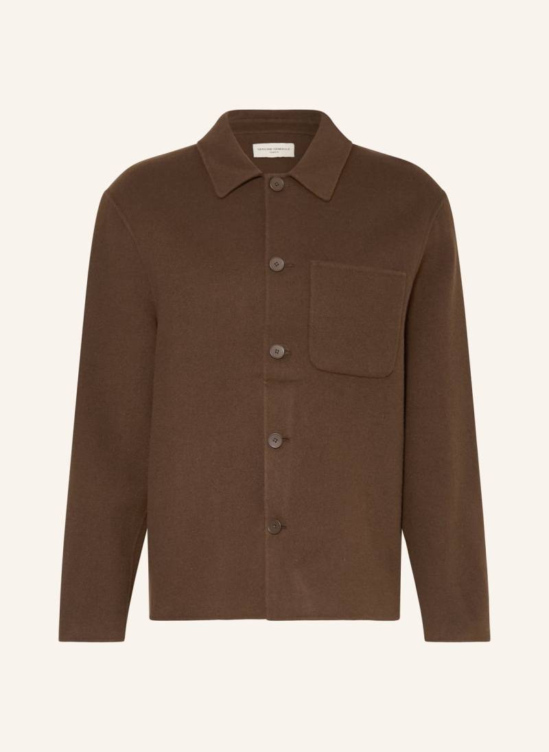 Officine Générale Overjacket Hamilton braun von Officine Générale
