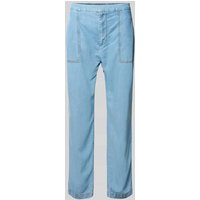 Officine Générale Straight Fit Jeans aus reiner Baumwolle in Jeansblau, Größe 48 von Officine Générale
