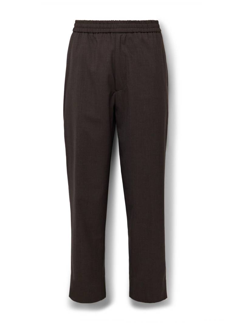 Officine Générale - Walter Straight-Leg Virgin Wool-Blend Suit Trousers - Men - Brown - IT 52 von Officine Générale