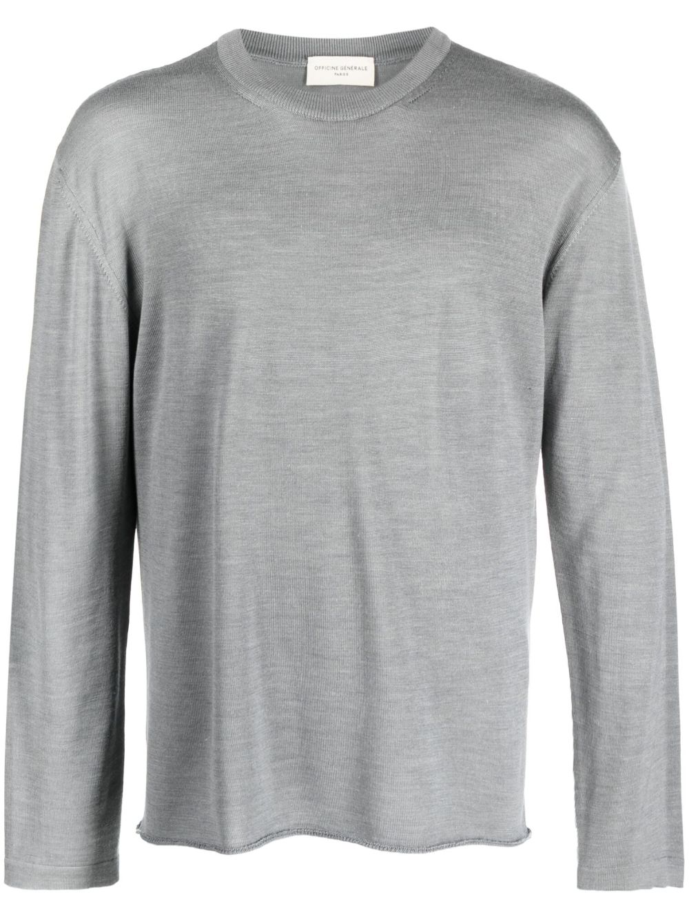 Officine Generale Gestrickter Pullover - Grau von Officine Generale