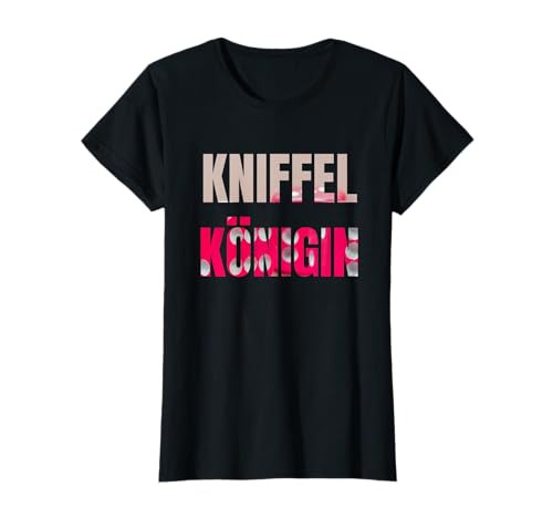 Kniffelkönigin - Würfel Motiv Frauen - Kniffel Spiel Königin T-Shirt Kniffelkönigin - Würfel Motiv Frauen - Kniffel Spiel Königin T-Shirt von Offizieller Kniffel Fan Merch