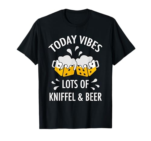 Lustiger Bier Herren Spruch Für Männer Mit Kniffel Humor T-Shirt von Offizieller Kniffel Fan Merch