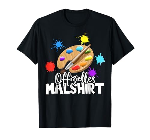 Offizielle Färbung Shirt Malen Zeichnen Farben Mädchen Jungen T-Shirt Offizielle Färbung Shirt Malen Zeichnen Farben Mädchen Jungen T-Shirt von Offizielles Malshirt