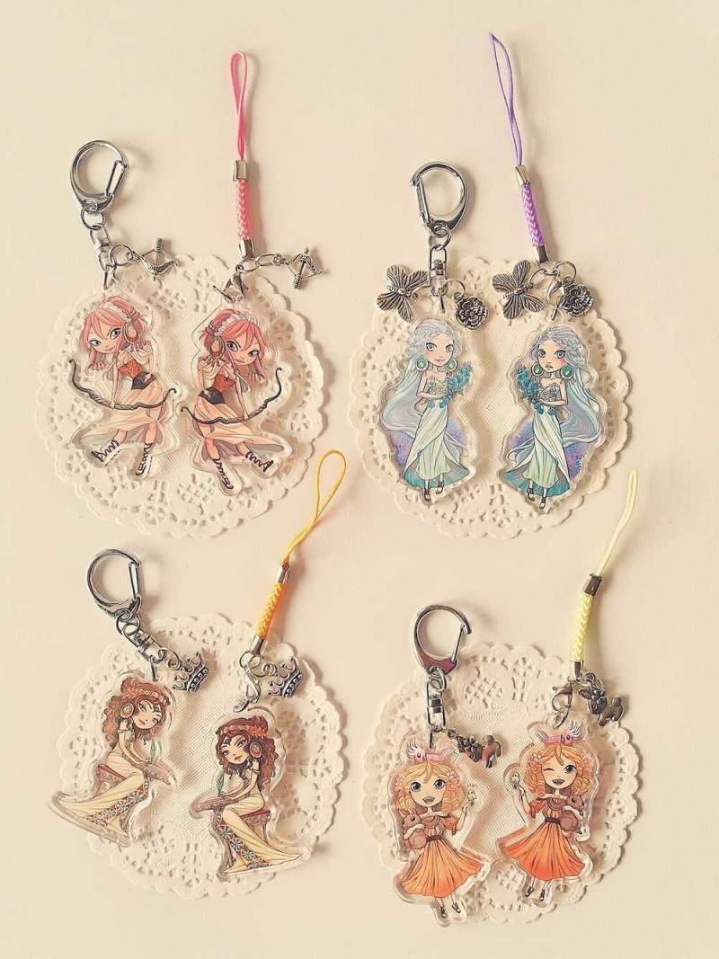 Nilihue' Keichains | Argento/Ambra/Perla/Quarzo/Oro&argento von Ofride