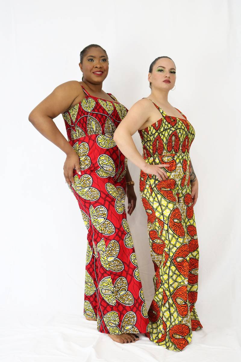 Baggy Legs Ankara Jumpsuit Baggy Legs Ankara Jumpsuit von OgeByDara