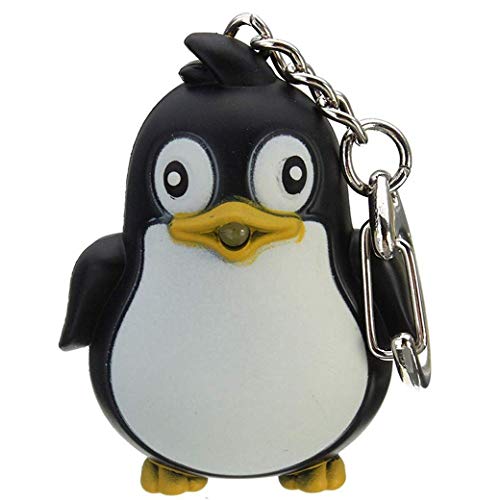 Ogquaton Premium-Qualität niedlichen Tier Pinguin Schlüsselanhänger Schlüsselanhänger Party Schlüsselanhänger Tasche Brieftasche hängen Anhänger Geschenk, schwarzer Pinguin von Ogquaton