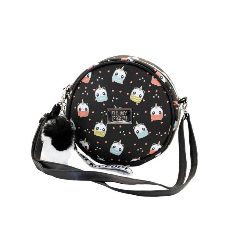 Oh My Pop! Schultertasche Pandicorn Kleine runde Umhängetasche Messanger Bag von Oh My Pop!