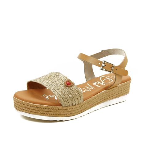 Oh! My Sandals - Sandalen für Damen, beige, 37 EU von Oh! My Sandals