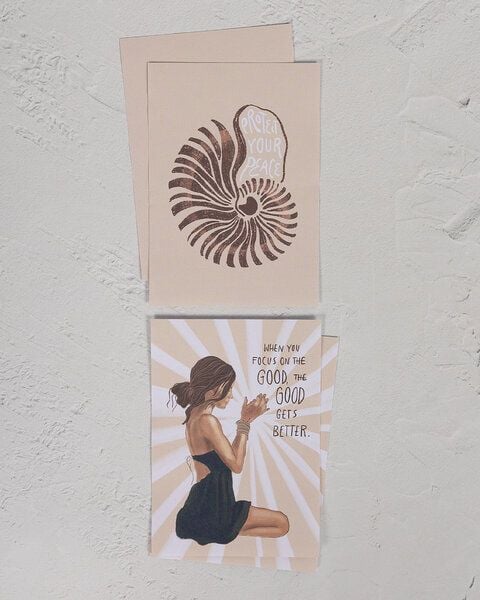 Oh Shanti Sticker 4er Set von Oh Shanti