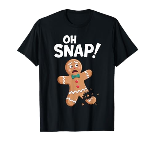 Oh Snap Lebkuchenmann-Kostüm für Erwachsene, Kinder, Herren, Damen T-Shirt Oh Snap Lebkuchenmann-Kostüm für Erwachsene, Kinder, Herren, Damen T-Shirt von Oh Snap Gingerbread Man Shirts