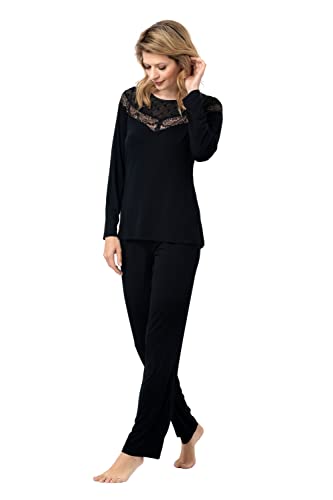 Oh!Zuza Damen 3729 Pajama Set, Schwarz, L EU von Oh!Zuza