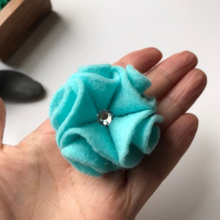 Filzblumen-Pins Filzblumen-Pins von OhBoh