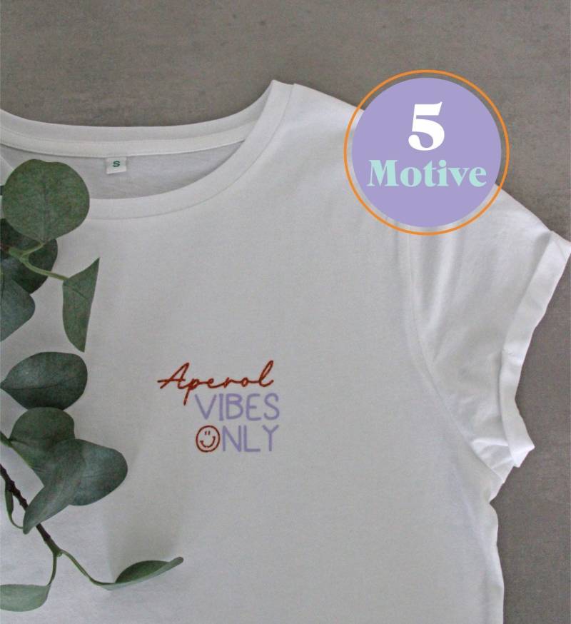T-Shirt Aperol/Holy Aperoli Vibes Aperoliker Wine Shirt Damen von OhHalloDesigns