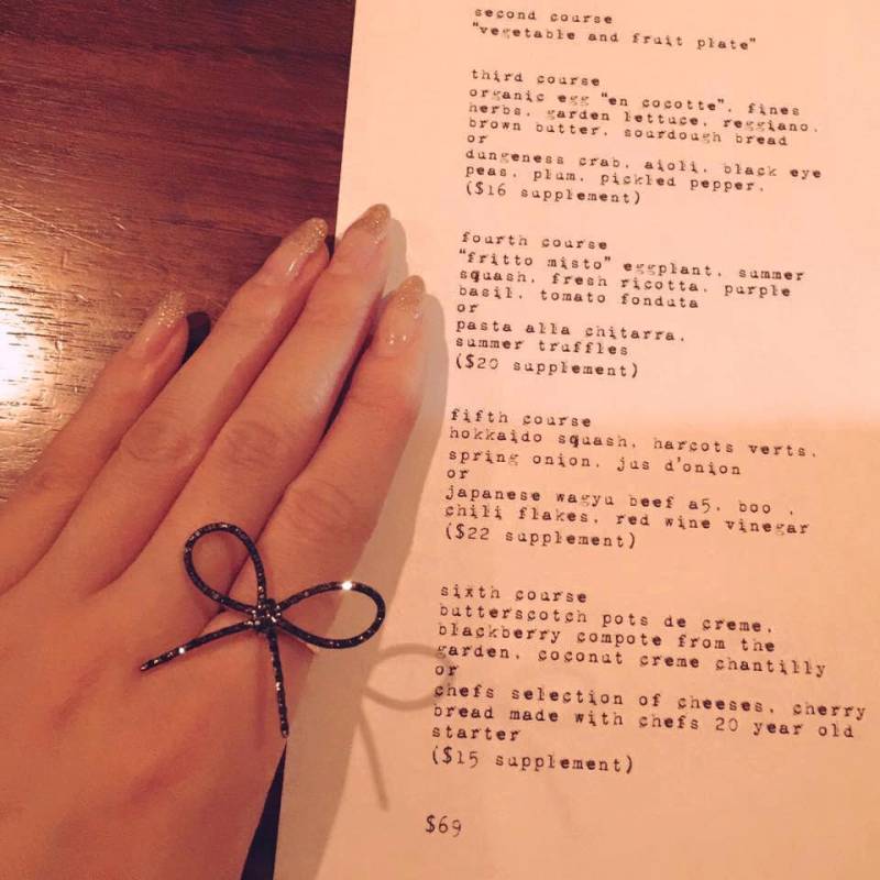 Diamant Großer Bandring/Bogenring Naturdiamant von OhMyChristine