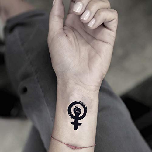 Feminist Temporary Fake Tattoo Sticker (Set of 2) von OhMyTat