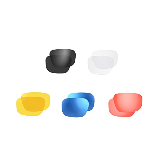 OHO Sonnenbrille, wasserfest, 1080P HD Outdoor-Sport-Action-Kamera mit eingebautem Speicher und polarisierten UV400-Schutzgläsern, Unisex-Sport-Design, Only Lens for 4K Sunglasses von OhO sunshine