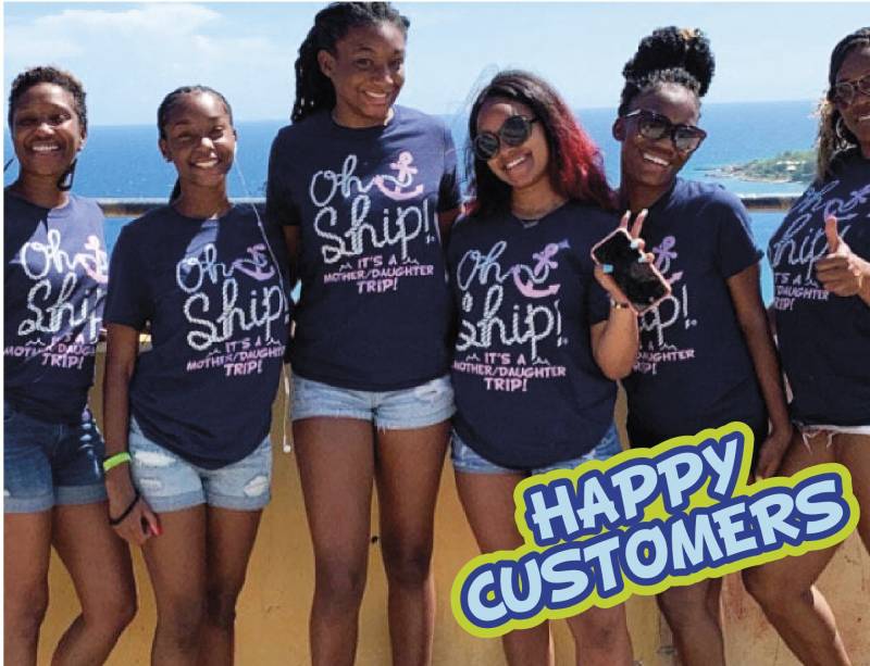 Kreuzfahrt Mutter Tochter Shirts, Reise, Mädchen Tanks Für Frauen, Oh Ship It's A Mother Daughter Trip von OhShipCruiseWear