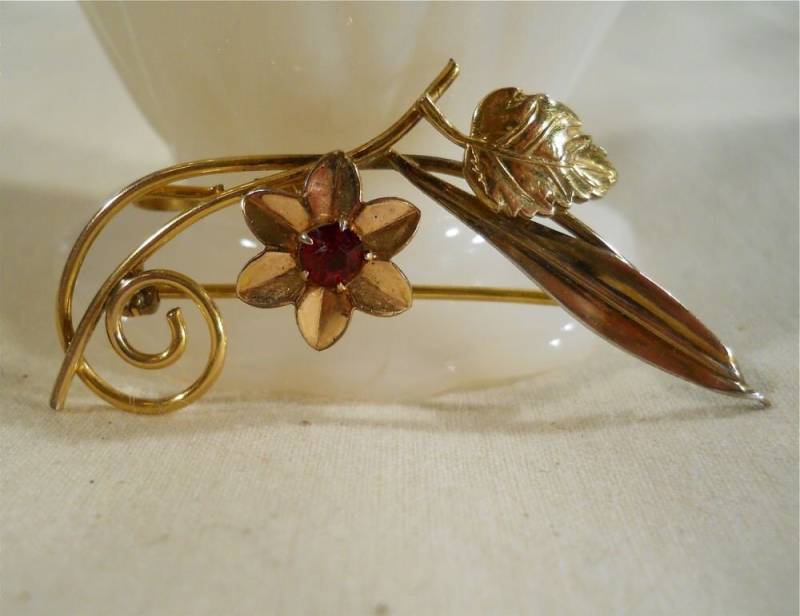 Michelson Gold Filled Brosche Michelson Gold Filled Brosche von OhVera