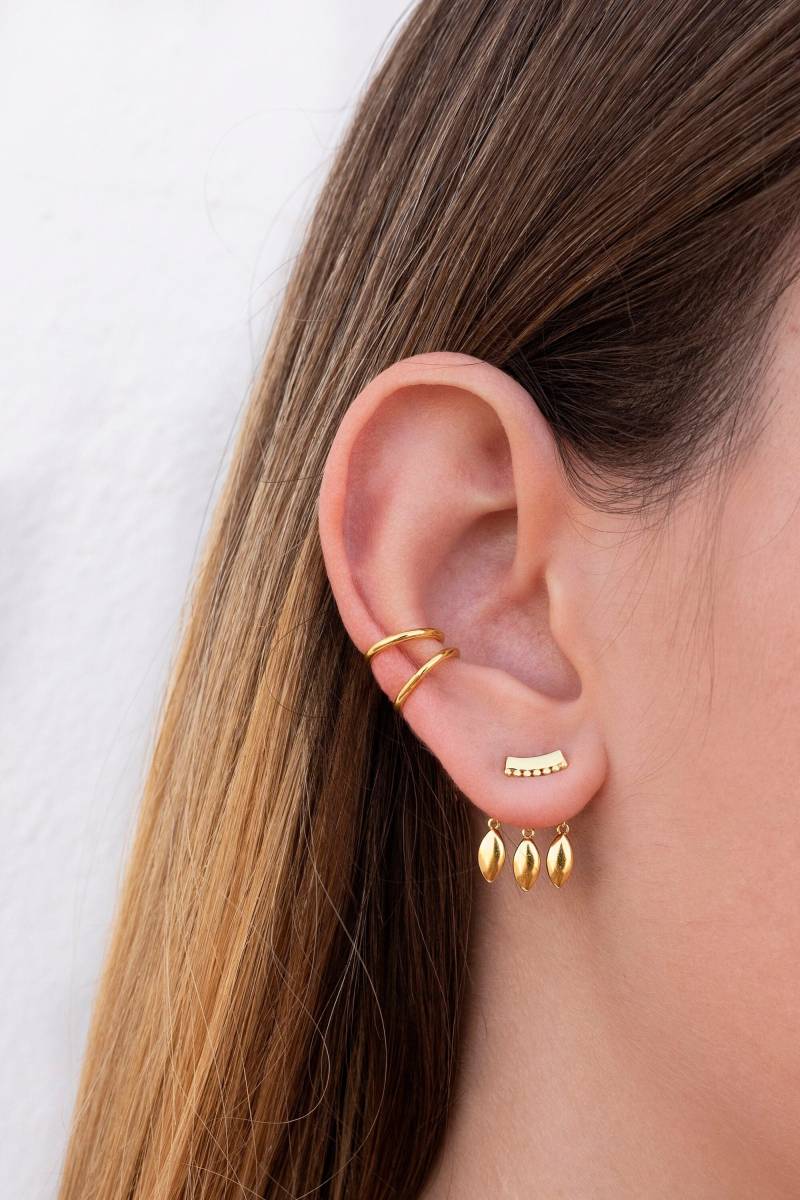 Bohemian Ear Jacket Ohrringe Mit Charms von OhanaJewelsShop