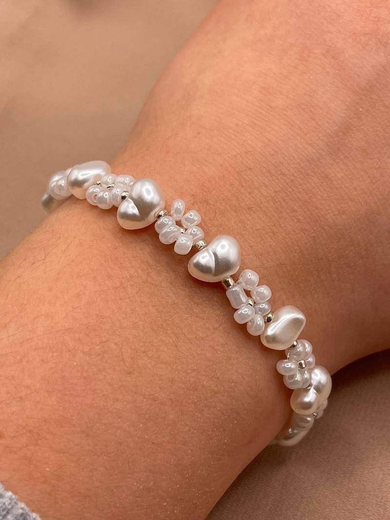 Armband Mit Blumen, Handgemacht 100%, Silber Armband Mit Blumen, Handgemacht 100%, Silber von OhanaTheBrand