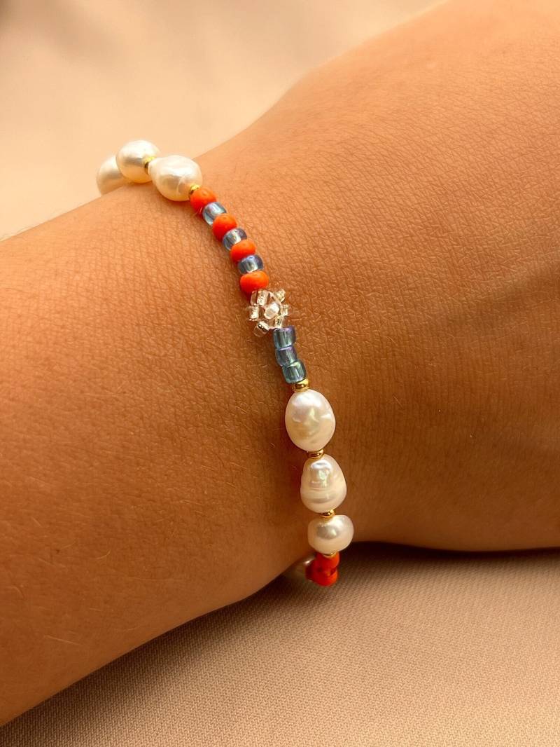 Armband Mit Bunten Perlen, Handgemacht 100% Armband Mit Bunten Perlen, Handgemacht 100% von OhanaTheBrand