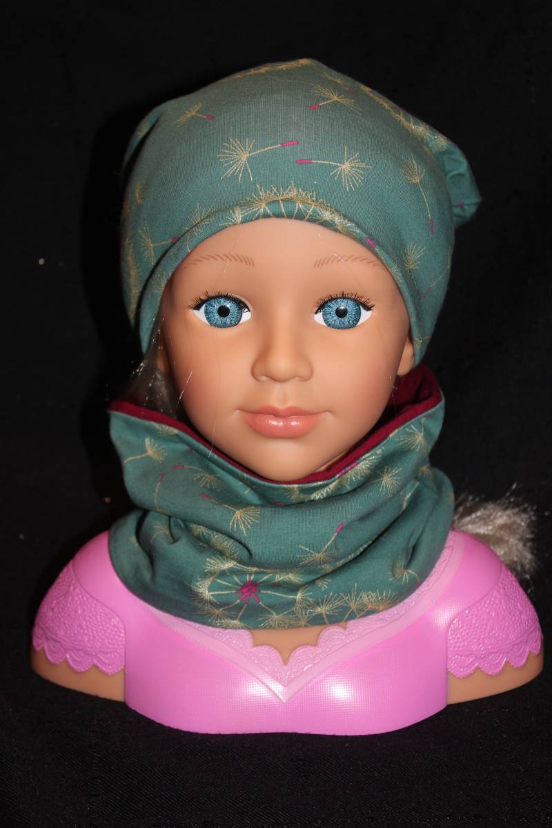 Beanie Und Loopschal Ku 44/Set von OhanasLaedchen