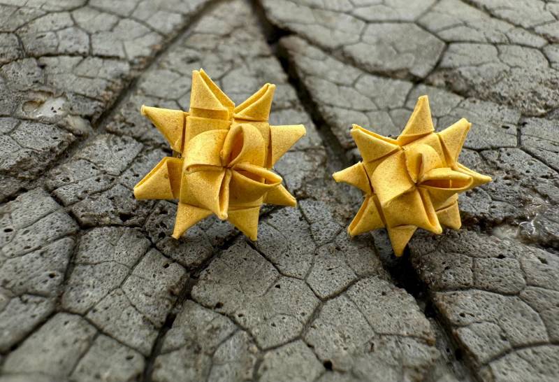 Ohrstecker Weihnachten Stern von Ohrgefluester