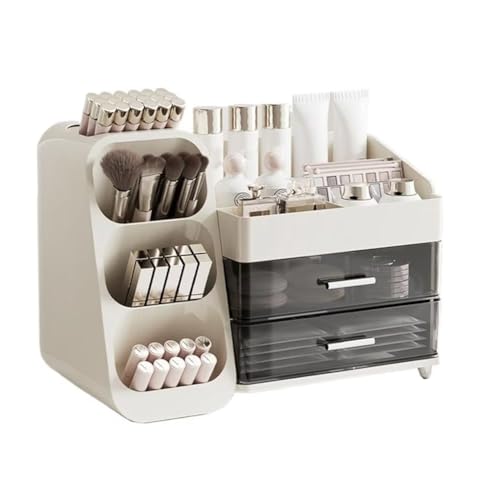 Ohulelks Schubladen-Stil Make-Up-Aufbewahrungsbox Wohnheim-Organizer Kunststoff Kosmetik Hautpflege Frisiertisch Desktop Kleinigkeiten Container Ohulelks Schubladen-Stil Make-Up-Aufbewahrungsbox Wohnheim-Organizer Kunststoff Kosmetik Hautpflege Frisiertisch Desktop Kleinigkeiten Container von Ohulelks