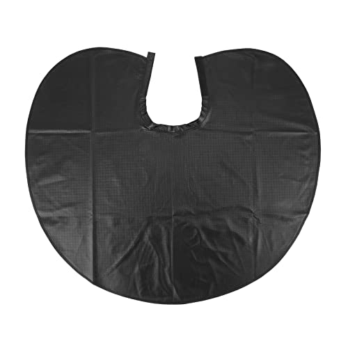 Ohulelks Schwarze Professionelle Friseurschals Gitter Wasserdichte Haarbehandlungen LäTzchen Styling Salon Friseur Shampoo Cape Wraps von Ohulelks