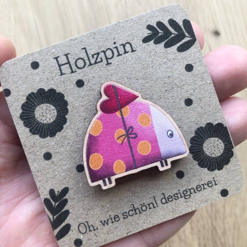 Holzpin „Glückskäfer", Anstecker Käfer, Brosche Aus Holz, Glücksbringer, Pin, Anstecknadel Holzpin „Glückskäfer", Anstecker Käfer, Brosche Aus Holz, Glücksbringer, Pin, Anstecknadel von OhwieschoenDesigns
