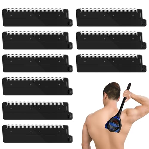 Oiieco Ersatzklingen 9er-Set,Rückenrasierer Herren,für 2.0, 3.0 und 2.0,Ersatzklinge,Rücken Rasierer,Nassrasierer von Oiieco