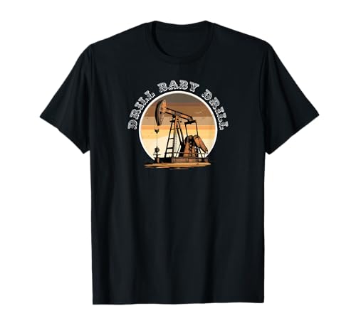 Drill Baby Drill Oil Pumpjack Oilfield The Patch T-Shirt Drill Baby Drill Oil Pumpjack Oilfield The Patch T-Shirt von Oil Pumpjack. Drill Baby Drill The Patch