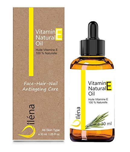 100% natürliches Vitamin E-Öl aus Weizenkeimen Vegan Anti-Aging-Gesichtspflege Feuchtigkeitscreme Körper und Haarpflege Nägel und Nagelhautpflege Make-up-Entferner 30 ml von Oïléna