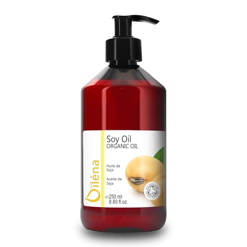 Bio Sojaöl Körperöl für professionelle Massageöl Öl, Anticellulite Öl, straffendes Anti Aging Gesichtsöl mit Vitamin E, Make-up-Entferner, Bräunungsöl - 250 ml Bio Sojaöl Körperöl für professionelle Massageöl Öl, Anticellulite Öl, straffendes Anti Aging Gesichtsöl mit Vitamin E, Make-up-Entferner, Bräunungsöl - 250 ml von Oïléna