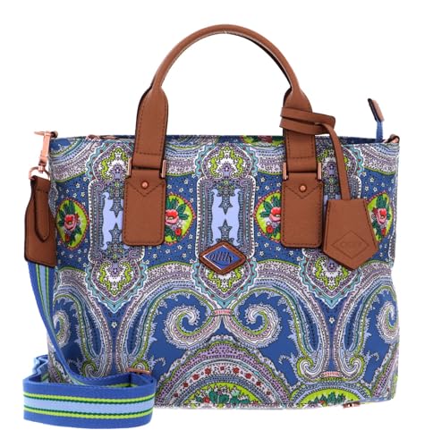 Oilily City Rose Paisley Handbag Riviera von Oilily