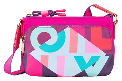 Oilily Graphic Shoulder Bag Cloud Blue von Oilily